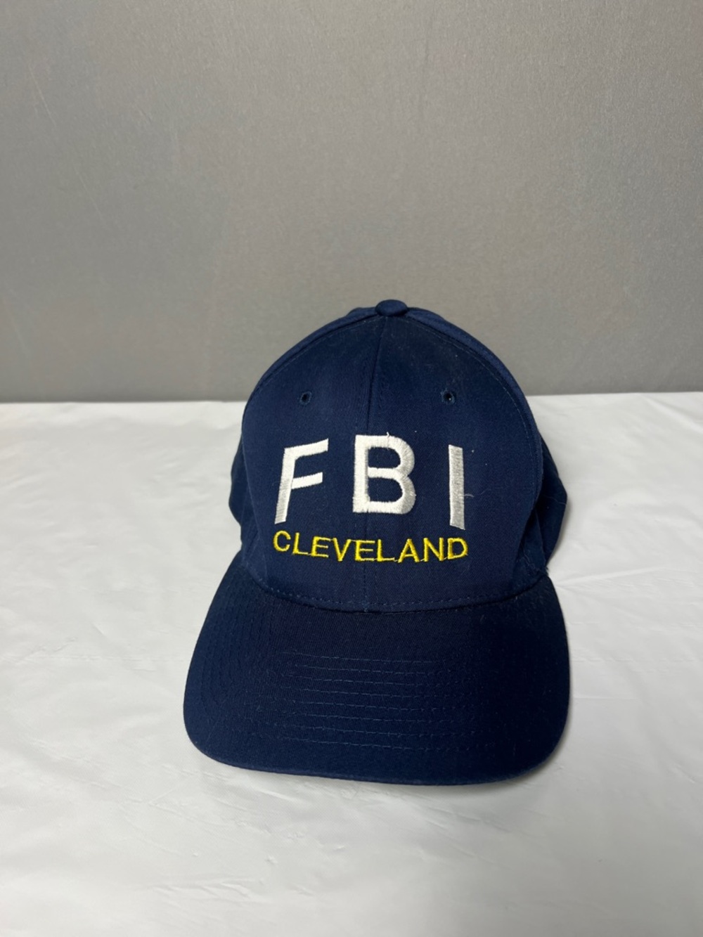 FBI Cleveland Navy Embroidered Baseball Cap